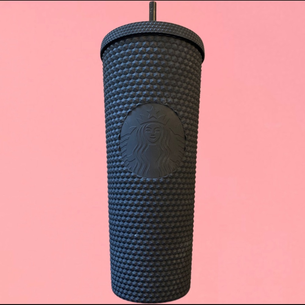 starbucks matte black studded tumbler cup - Picture 1 of 3